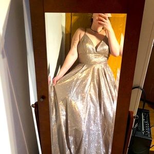 Sherri Hill Style 52960 Mocha/Silver